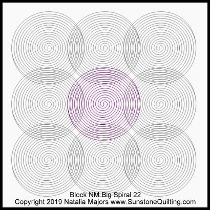 Block NM Big Spiral 22 layout 400x399
