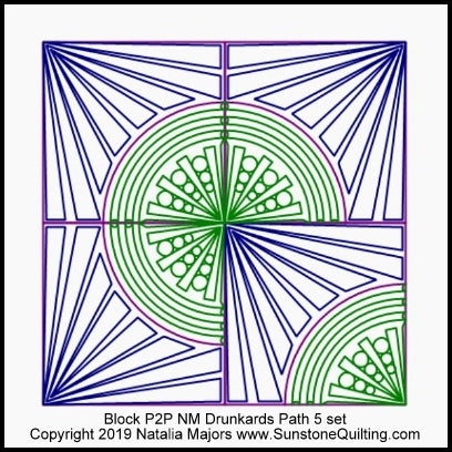 Block P2P NM Drunkards Path 5 layout b 400x400