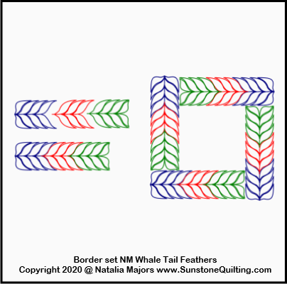 Border set NM Whale Tail Feathers 400x400