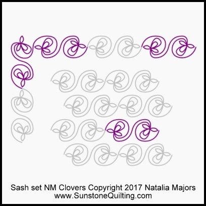 Sash set Clovers 400x400