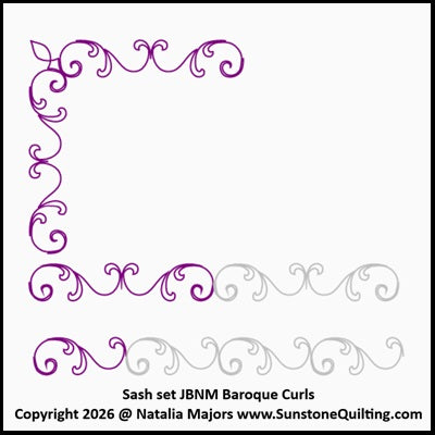 Sash set JBNM Baroque Curls