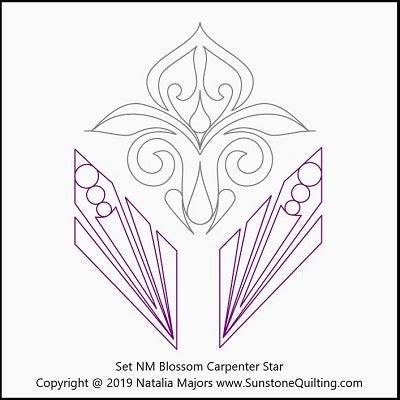 Set NM Blossom Carpenter Star
