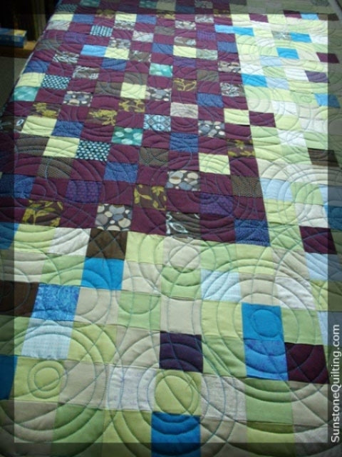 E2E NM Waterdrops on quilts