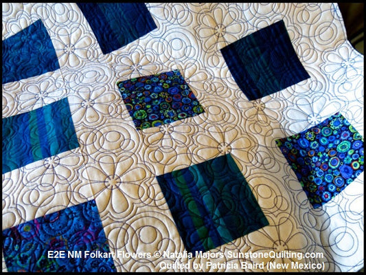 More Folkart Flowers quilts