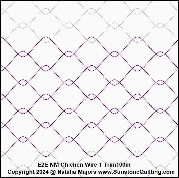 E2E NM Chicken Wire 1 Trim 100in