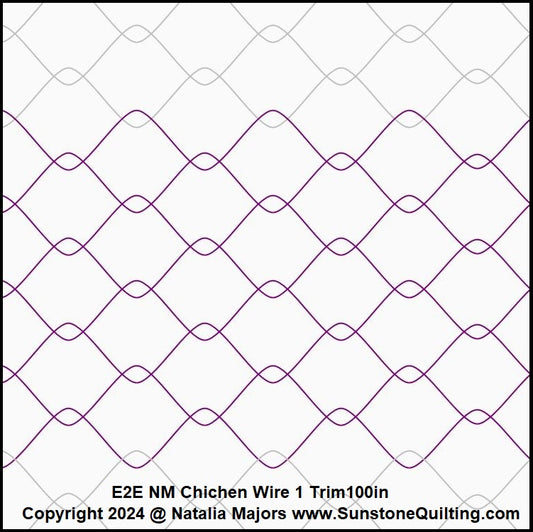 E2E NM Chicken Wire 1 Trim 100in