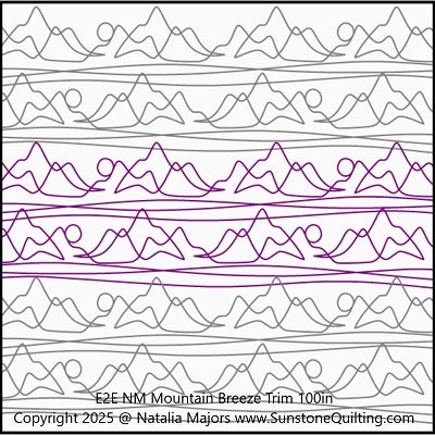 E2E NM Mountain Breeze Trim 100in