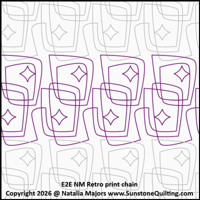 E2E NM Retro Print chain