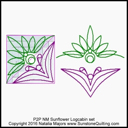 P2P NM Sunflower Logcabin 400x400