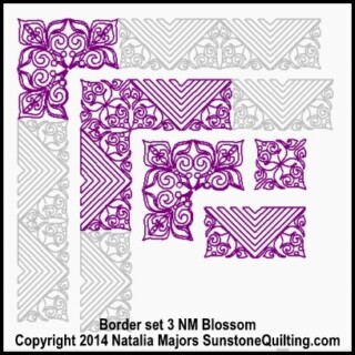 Border set 3 NM Blossom 400x400