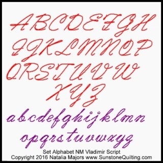 Set Alphabet NM Vladimir Script 400x400 400x400