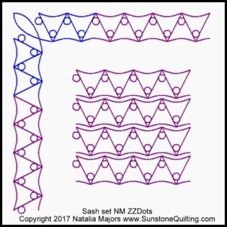 Sash set NM ZZDots 400x400